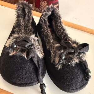 Rocket Dog Leopard Print Moccasin Slippers Hard Bottom Faux Fur
